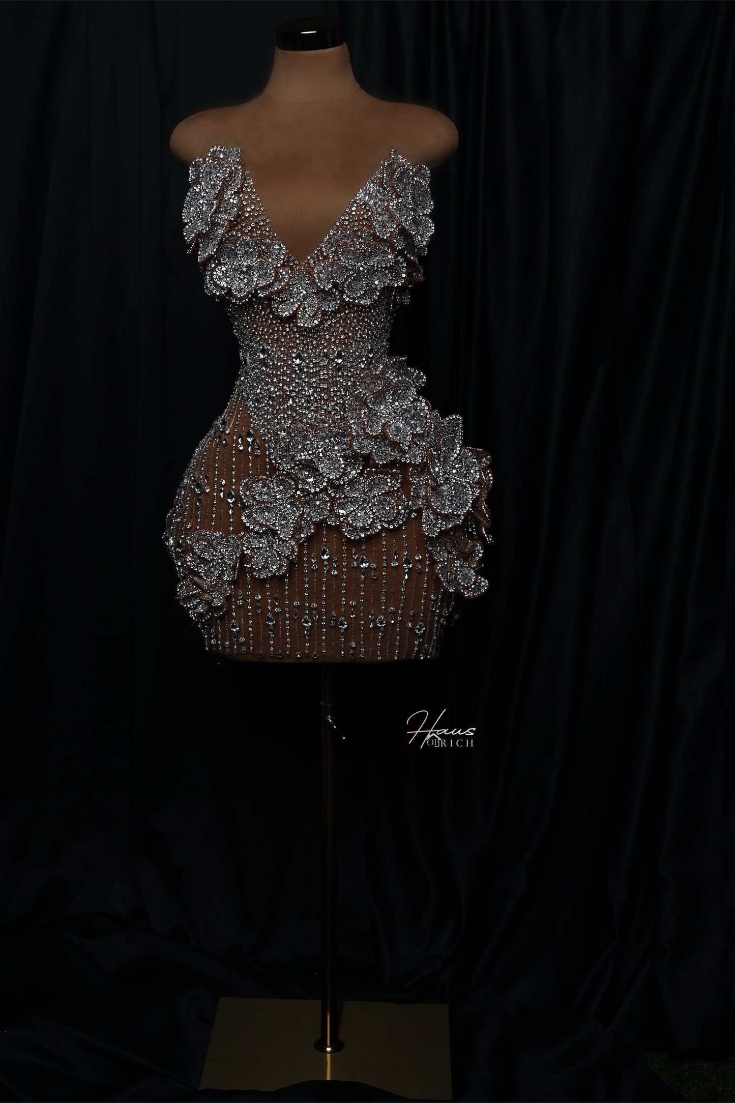 Diamond Fliorè Corset Dress