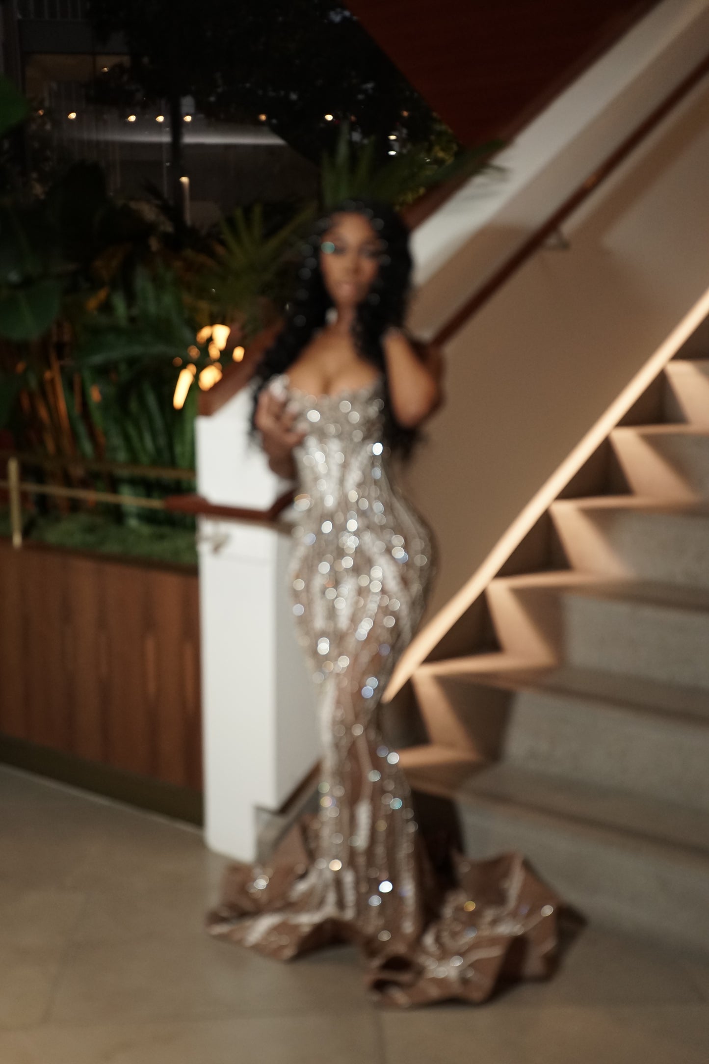 Diamond Fiore Illusion Gown (DEPOSIT ONLY)
