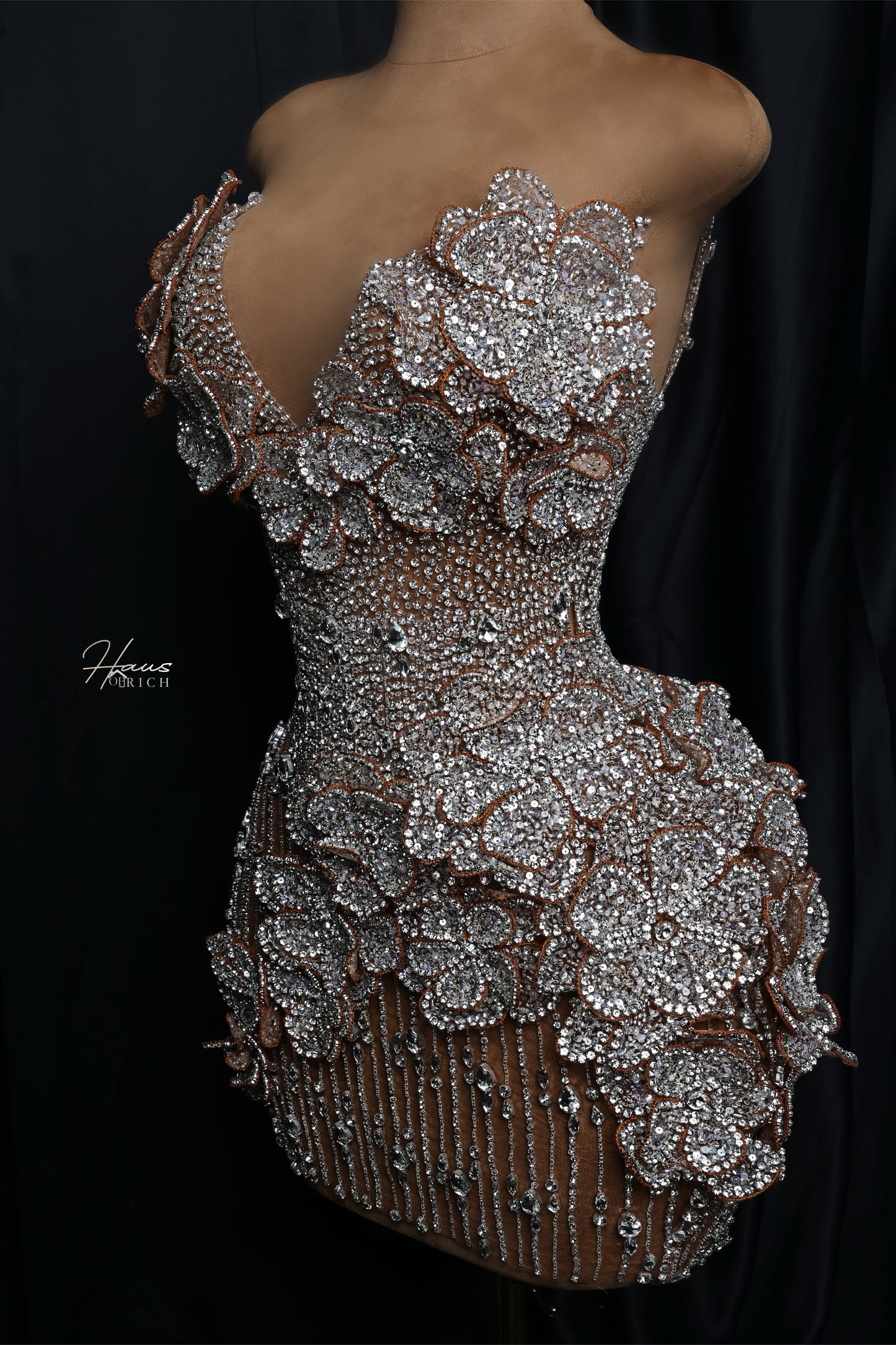 Diamond Fliorè Corset Dress
