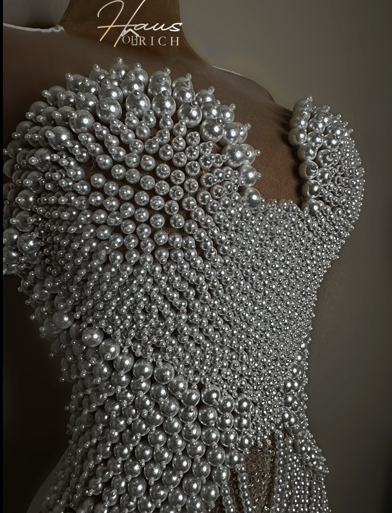 Pearl Lotus Dress