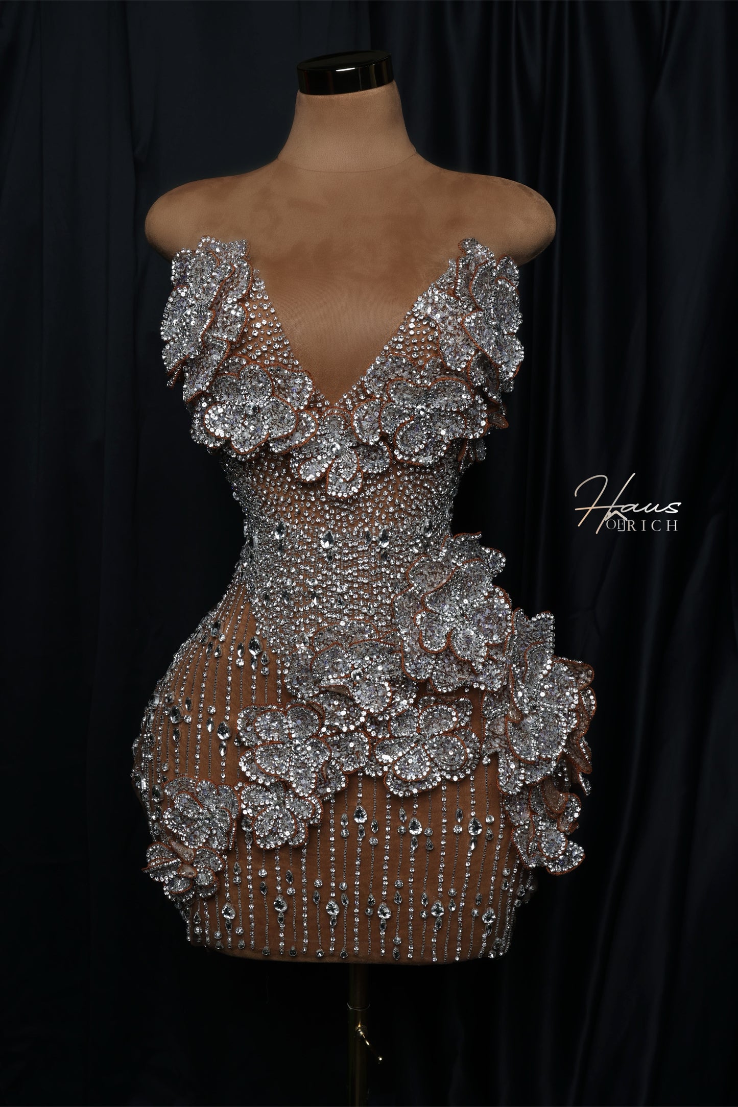 Diamond Fliorè Corset Dress