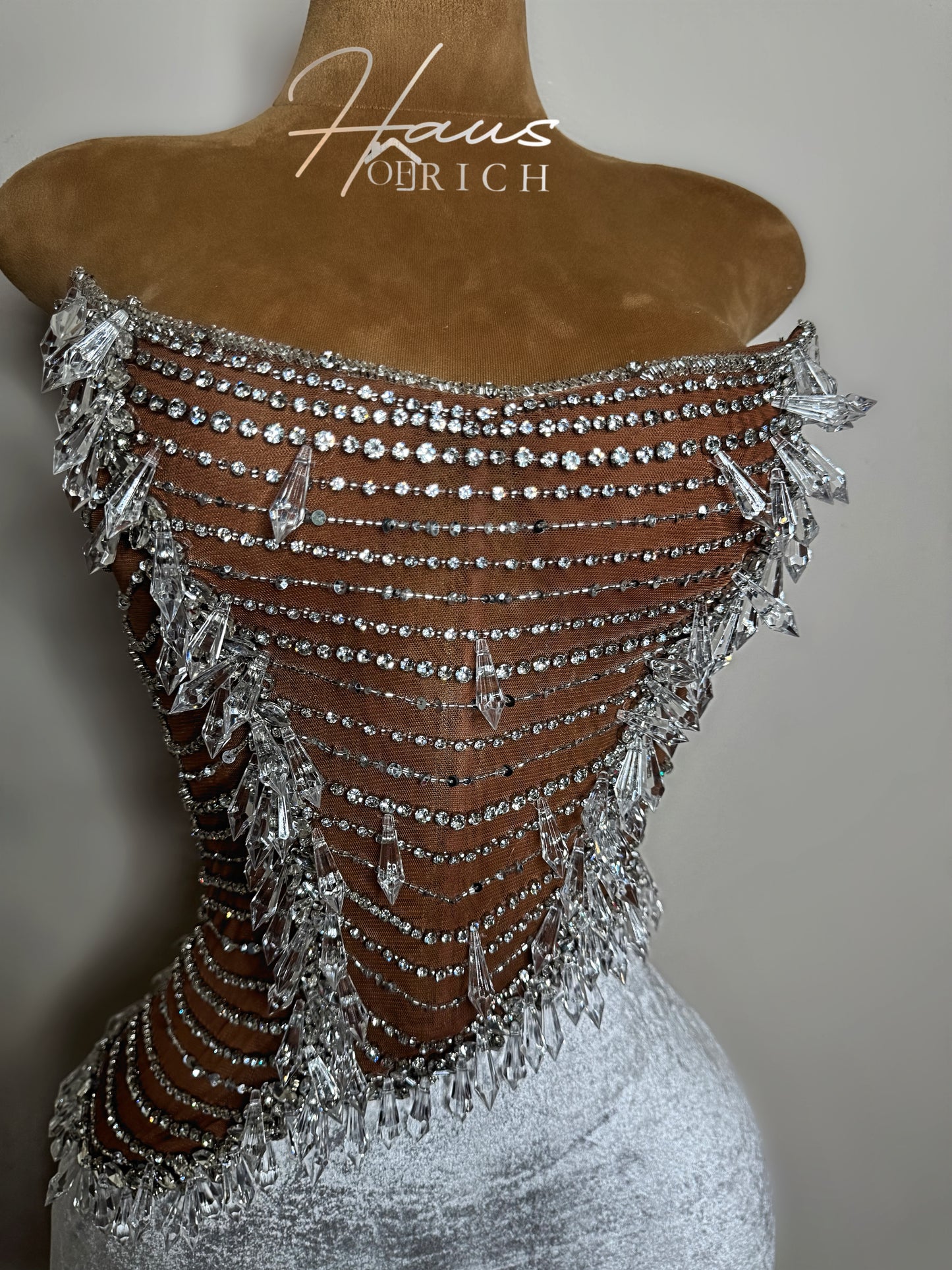 Diamond Crystal Cove Corset Dress
