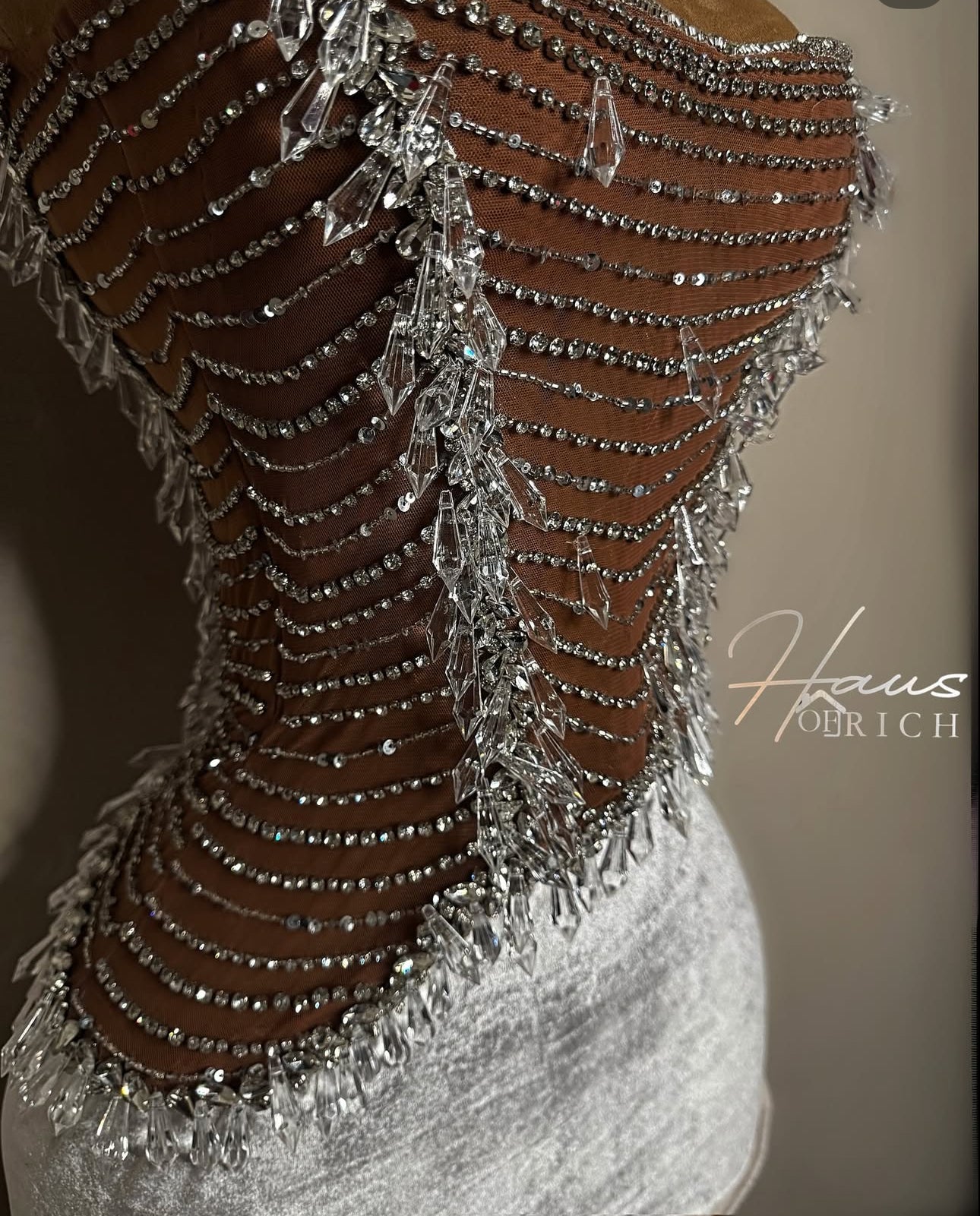 Diamond Crystal Cove Corset Dress