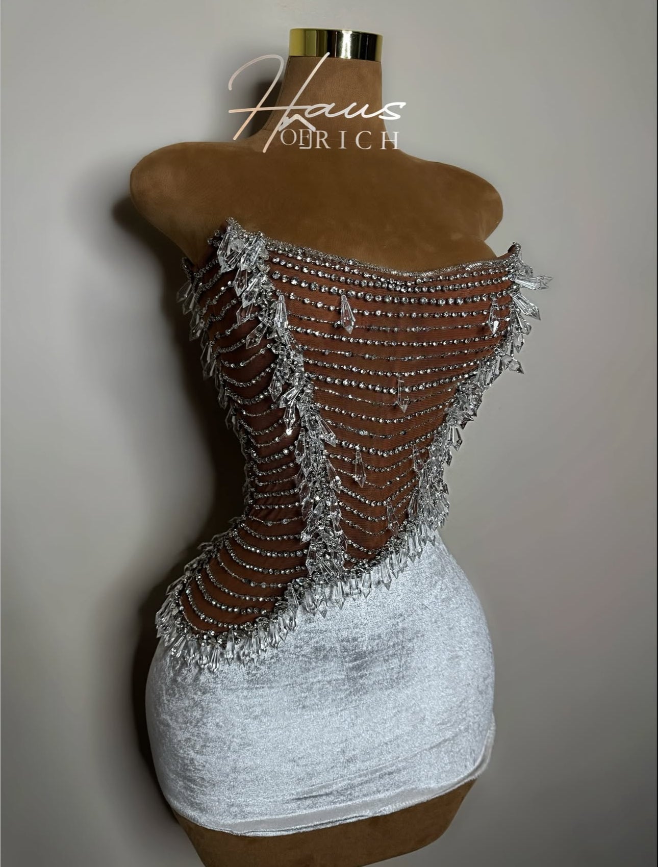 Diamond Crystal Cove Corset Dress