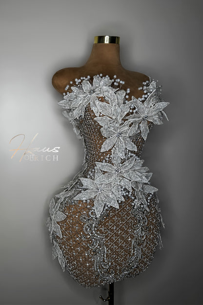 Diamond Petal Corset Dress