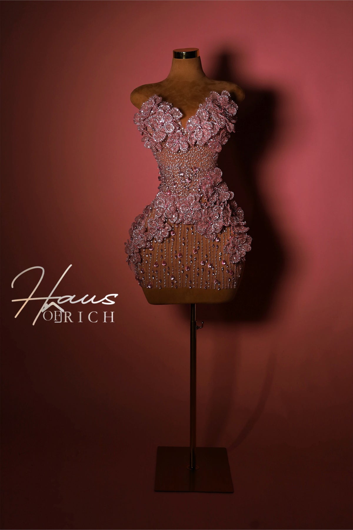 Diamond Fliorè Corset Dress