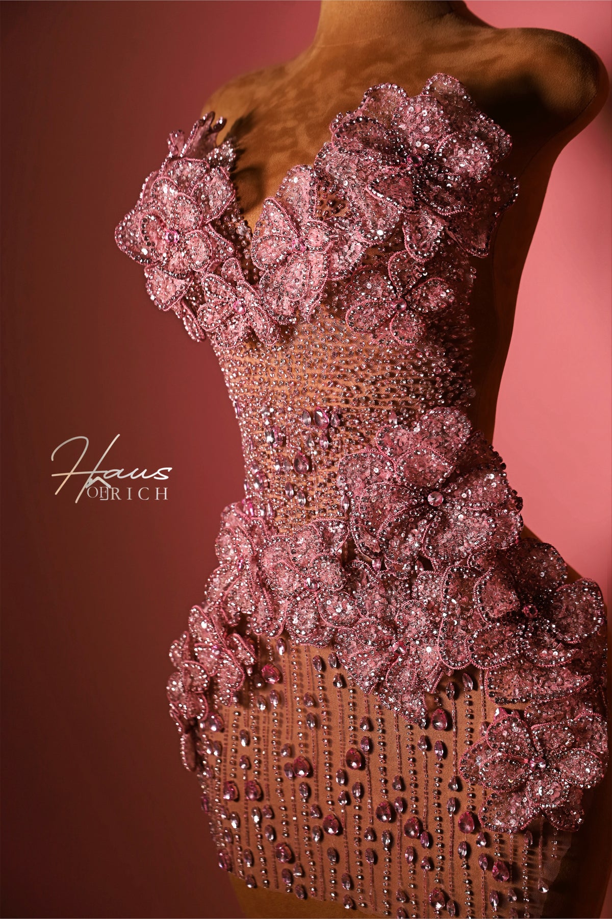 Diamond Fliorè Corset Dress