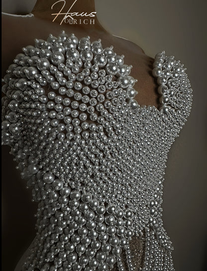Pearl Lotus Dress