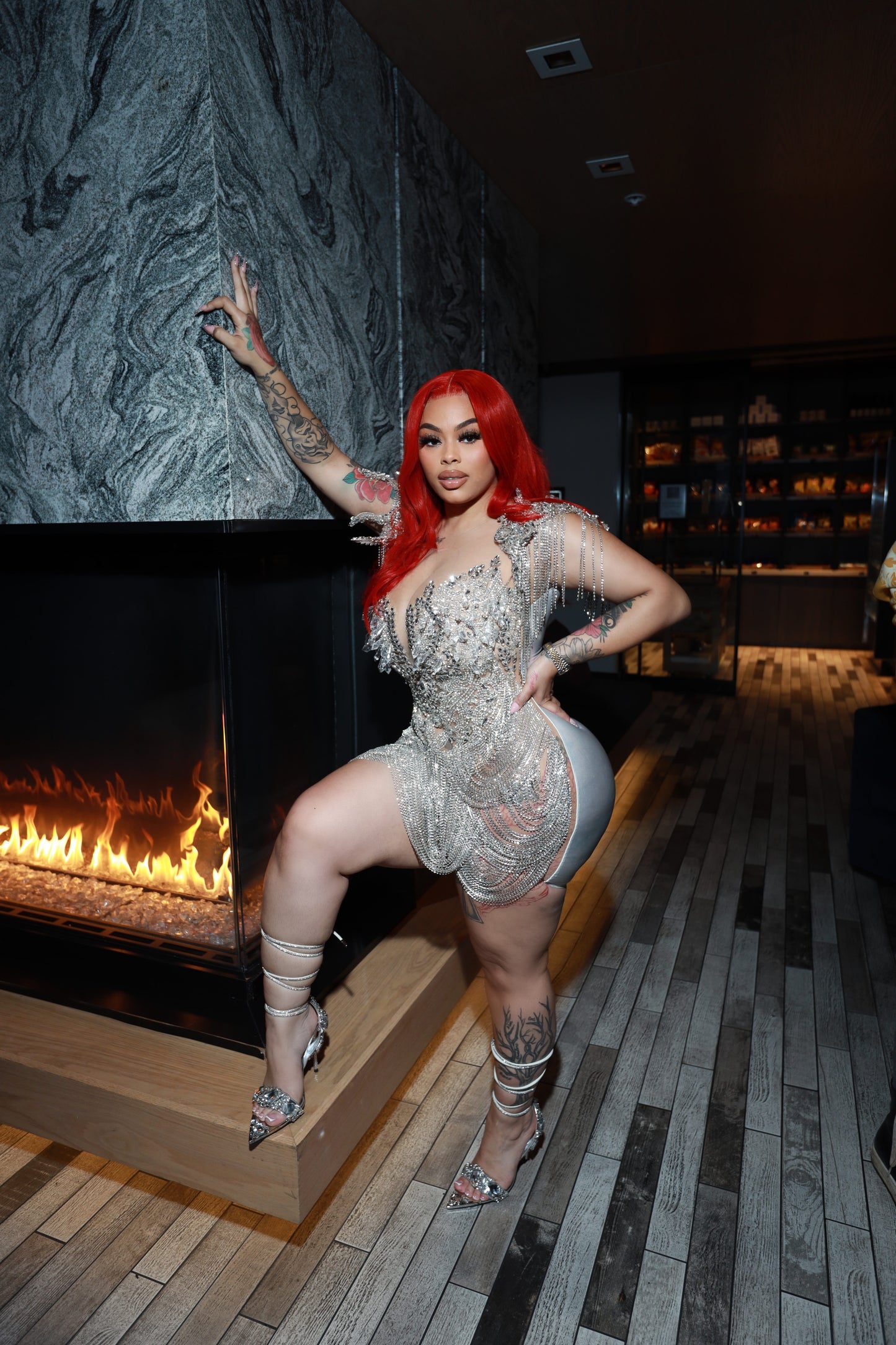 MonClair Diamond Chain Dress