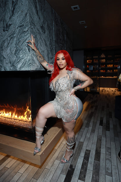 MonClair Diamond Chain Dress