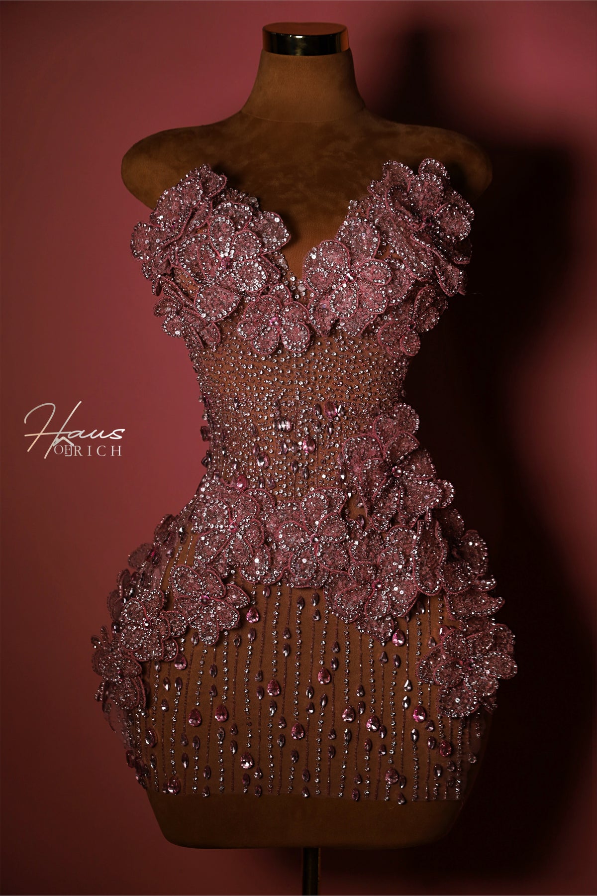 Diamond Fliorè Corset Dress