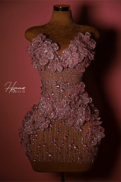 Diamond Fliorè Corset Dress