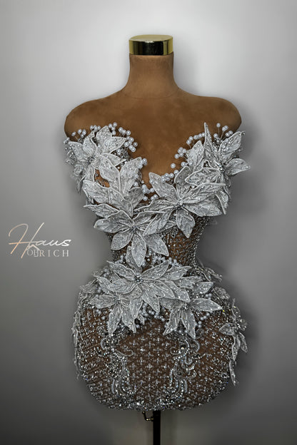 Diamond Petal Corset Dress