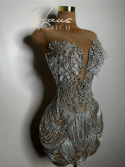 MonClair Diamond Chain Dress