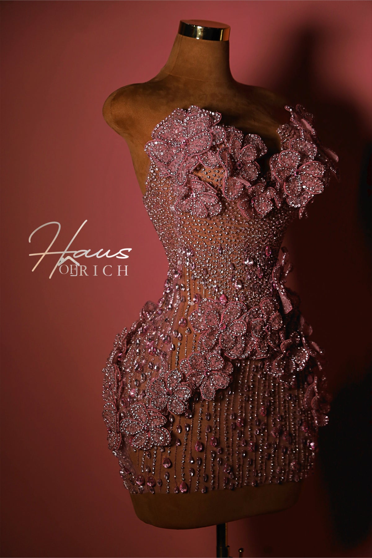 Diamond Fliorè Corset Dress