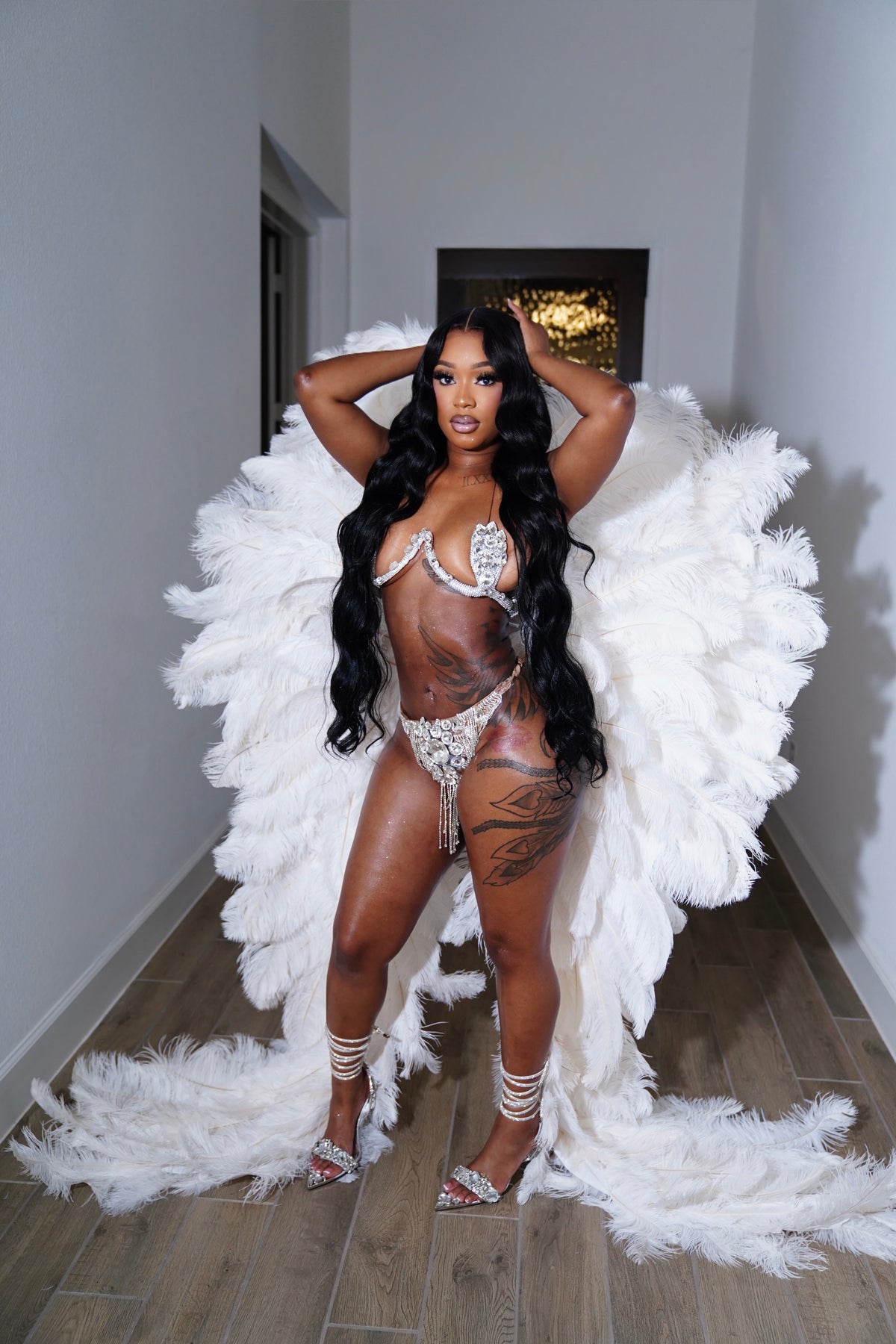 Diamond Angelic Wire Bralette