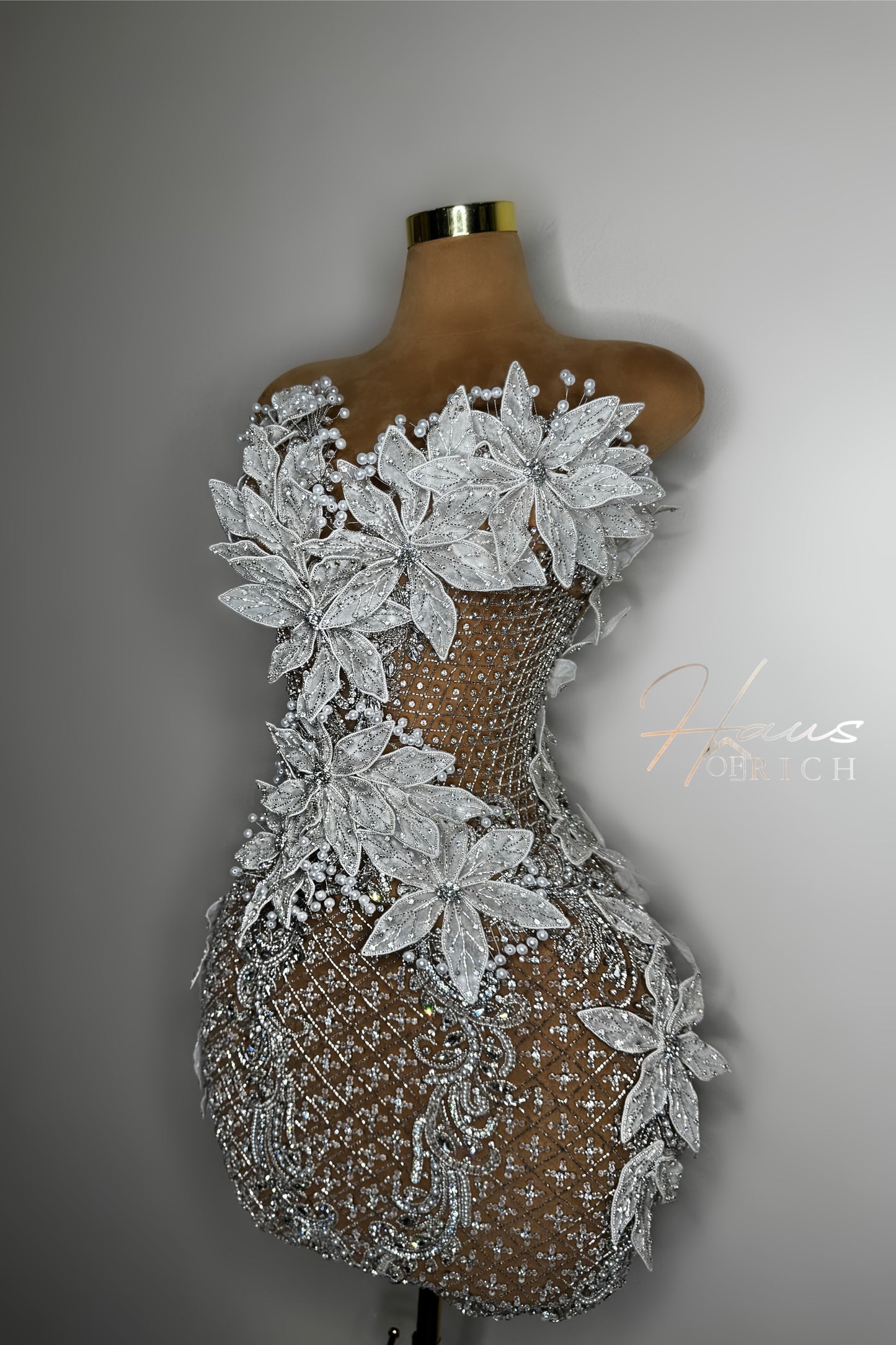 Diamond Petal Corset Dress