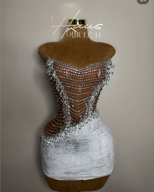 Diamond Crystal Cove Corset Dress