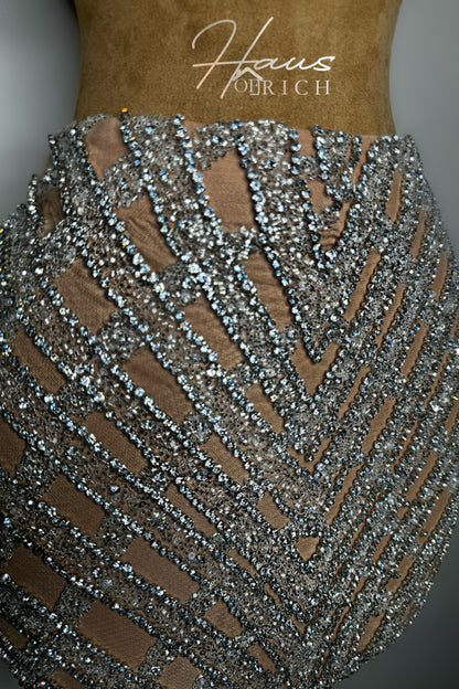 Diamond Grid Skirt