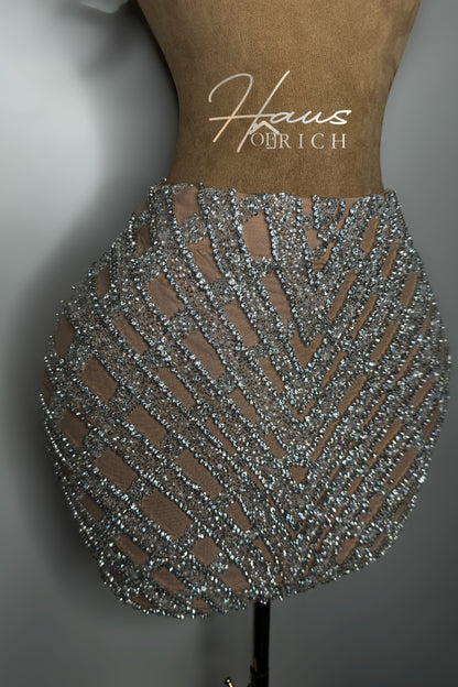 Diamond Grid Skirt